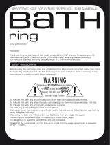 Childcare BATH & TOILET GIFT SET-BLUE BATH RING_056124-254 Owner's manual