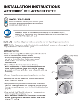 Waterdrop -G3-N1CF Replacement Filter User manual