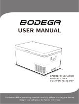 BODEGA BCD35 AW Car Refrigerator User manual