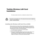 Toshiba Client Solutions CJ6UPA3231WL User manual