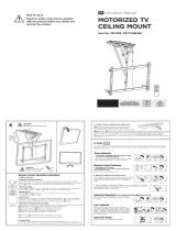 Speaka SP-TVCM-520 Motorized TV Ceiling Mount User manual