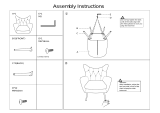 JAYDEN CREATION CHDT0103-BLACK Operating instructions