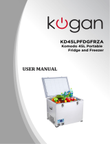Kogan Komodo 45L Portable Fridge and Freezer User manual