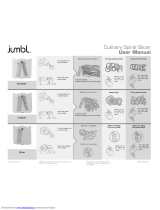 Jumbl Culinary Spiral Slicer User manual