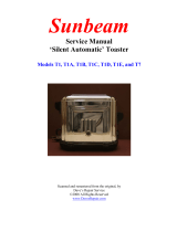 Sunbeam T1E User manual