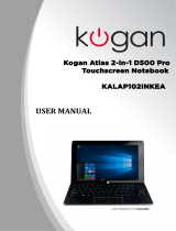 Kogan Atlas 2-in-1 D500 Pro Touchscreen Notebook User manual