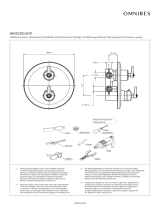 Omnires AM5238/6CR Installation And Maintenance Instructions