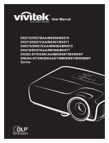 Vivitek DW275 User manual