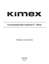 Kimex 164-4370 User manual