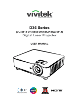 Vivitek DU3661Z User manual