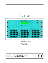 R.V.R. Elettronica HC5-10 User manual