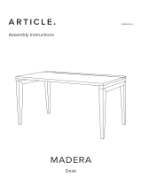 Article SKU3441 Assembly Instructions