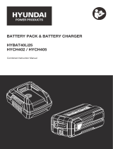 Hyundai power products 40V BATTERY AND CHARGER Owner's manual