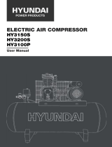 Hyundai HY3150S Electric Air Compressor User manual
