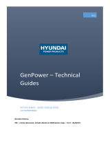 Hyundai power products Piston Rings - D400 - D450 - D500 User guide