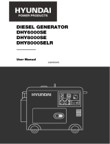Hyundai power products DHY6000SELR DHY8000SELR DHY8000SELR-T Owner's manual