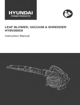Hyundai power products HYBV2600X Owner's manual