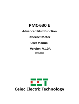 CET PMC-630E User manual