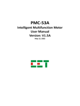 CET PMC-53A User manual