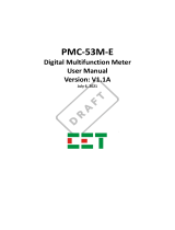 CET PMC-53M-E User manual