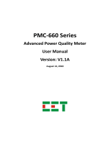 CET PMC-660 User manual