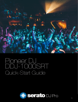 Serato Pioneer DJ DDJ-1000SRT Quick start guide