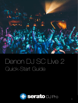 Serato Denon DJ SC Live 2 Quick start guide