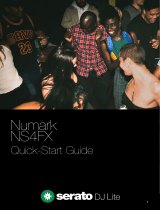 Serato Numark NS4FX Quick start guide
