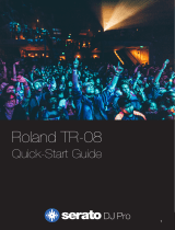 Serato Roland TR-08 Quick start guide