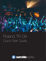 Serato Roland TR-09 Quick start guide