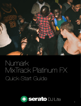 Serato Numark Mixtrack Platinum FX Quick start guide