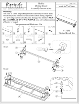 Riverside Furniture 15253 Assembly Instructions