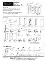 Homestyles 5089-95 Assembly Instructions