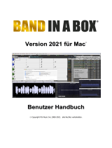 PG Music Band-in-a-Box 2021 for Mac User guide
