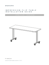 Enwork IMPRESSION FLIP TABLE Installation guide