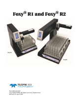 Teledyne Foxy R1 User manual