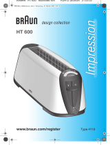 Braun HT 600 User manual