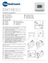 Fantini Cosmi CH111 Thermostat Owner's manual