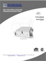Reversomatic RHRV-C100PECM User manual
