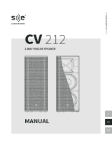 SE Audiotechnik CV 212 Owner's manual
