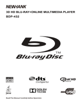 Newhank BDP-432 Owner's manual