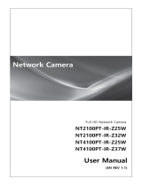 WebGate NT2100PT-IR-Z25W User manual