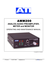 ATI AMM200 Owner's manual
