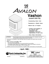 Avalon Firestyles Vashon Owner's manual