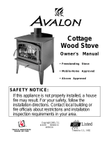 Avalon Firestyles COTTAGE Owner's manual