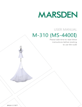 marsden M-310 User manual