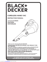 Black & Decker CHV1410L Series Owner's manual