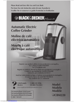 Black & Decker CBM220 Owner's manual