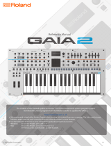 Roland GAIA 2 Reference guide