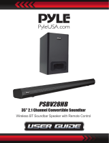 Pyle PSBV28HB Owner's manual